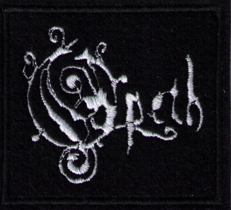 OPETH - Biele logo