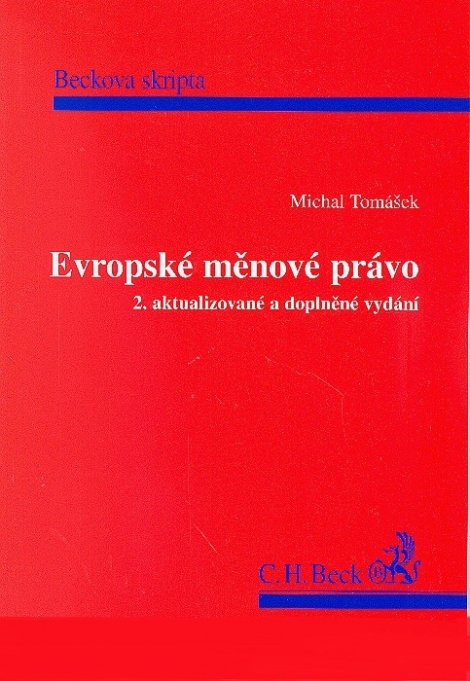 Evropské měnové právo - 2. vydání