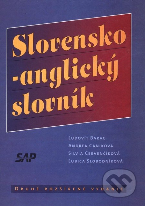 Slovensko-anglický slovník - Druhé rozšírené vydanie