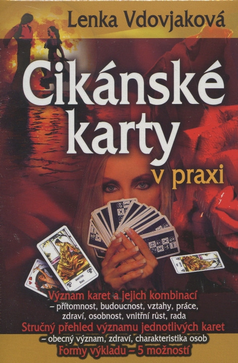 Cikánské karty v praxi - Kniha + 36 karet