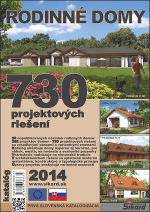 Rodinné domy 2014 - 730 projektových riešení