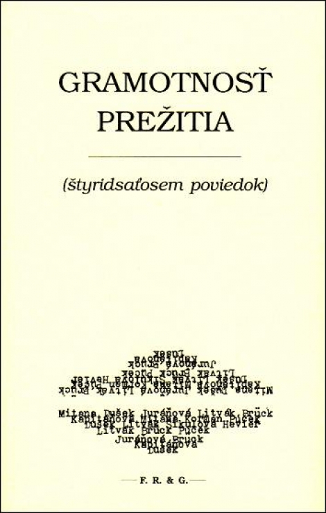 Gramotnosť prežitia - Štyridsaťosem poviedok