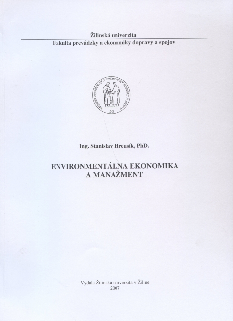 Environmentálna ekonomika a manažment - 