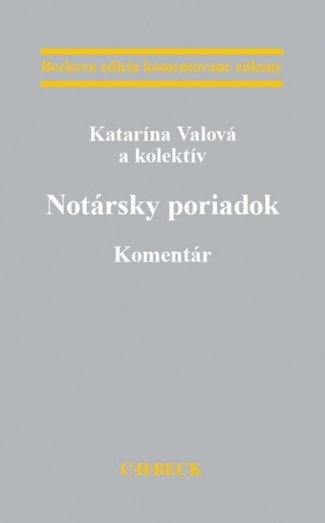 Notársky poriadok - Katarína Valová