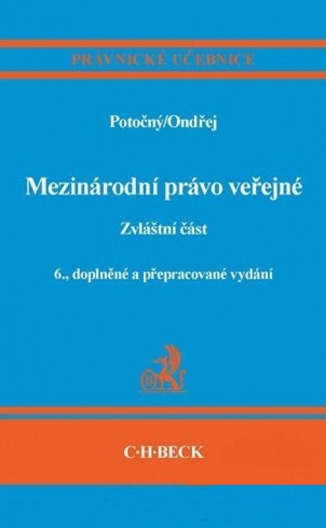 Mezinárodní právo veřejné - Zvláštní část, 6. vydání