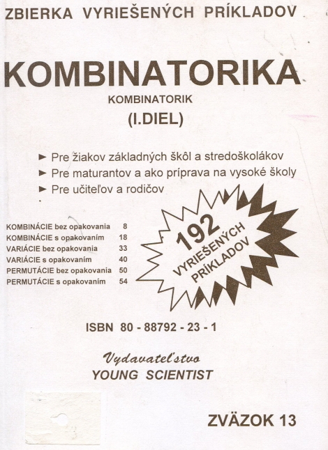 Kombinatorika 1 diel - 