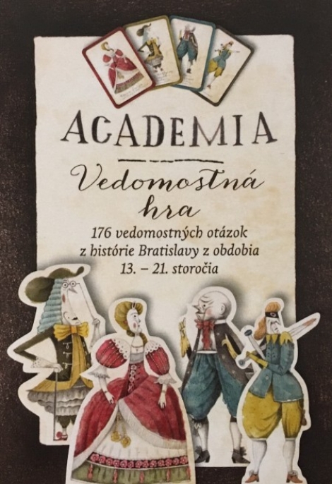 Academia - vedomostná hra (176 kartičiek) - Doplnková sada otázok k hre Bratislava