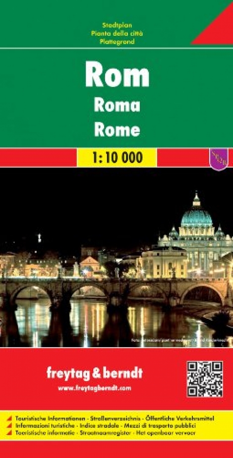 Plán města Řím 1:10 000 - 