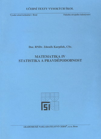 Matematika IV. Statistika a pravděpodobnost - 
