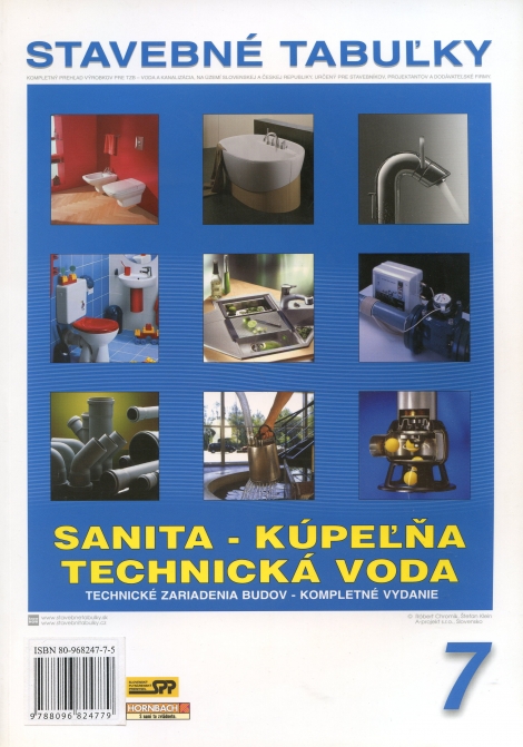 Stavebné tabuľky 7 - Sanita - Kúpeľňa - Technická voda