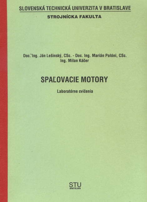 Spaľovacie motory - Laboratórne cvičenia