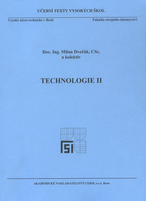 Technologie II. - 