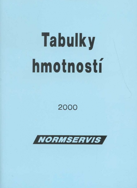 Tabulky hmotností - 