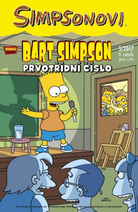 Bart Simpson 5/2017: Prvotřídní číslo - 