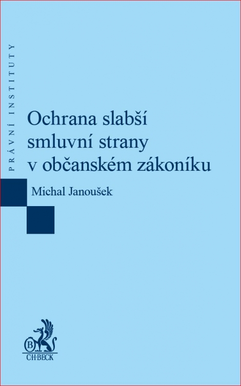 Ochrana slabší smluvní strany v občanském zákoníku - 