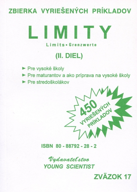 Limity, II. diel - 450 vyriešených príkladov