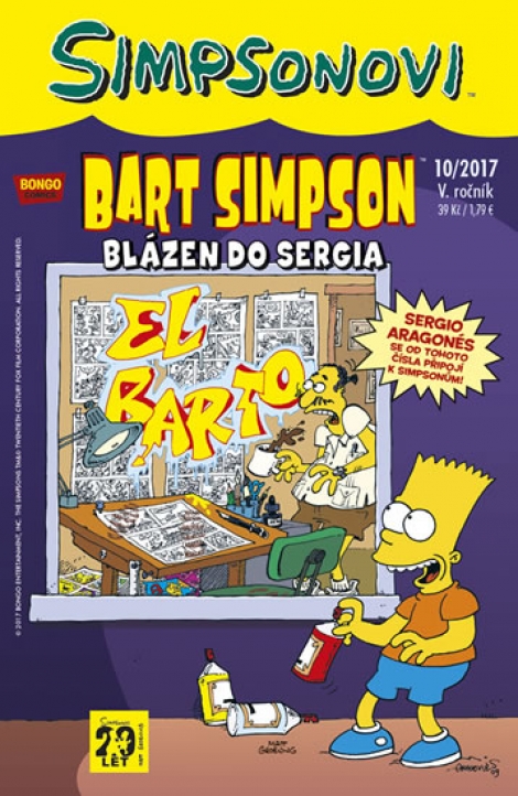 Bart Simpson 10/2017: Blázen do Sergia - 