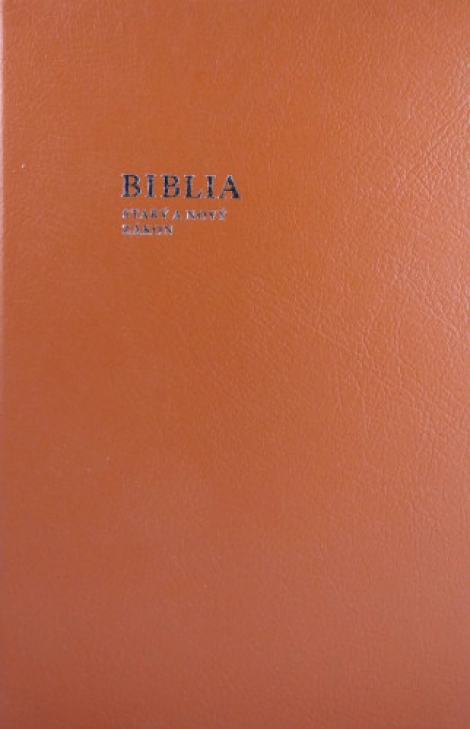 Biblia (veľký formát v koži, so zlatorezom)