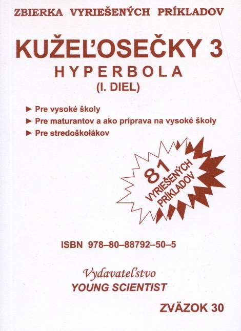 Kužeľosečky 3 - hyperbola - 1 diel