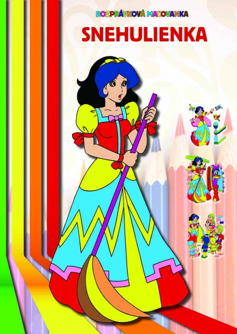 Snehulienka - Rozprávková maľovanka