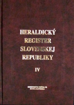 Heraldický register Slovenskej republiky IV - 